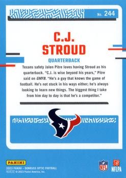 2023 Donruss Optic #244 C.J. Stroud PSA 9