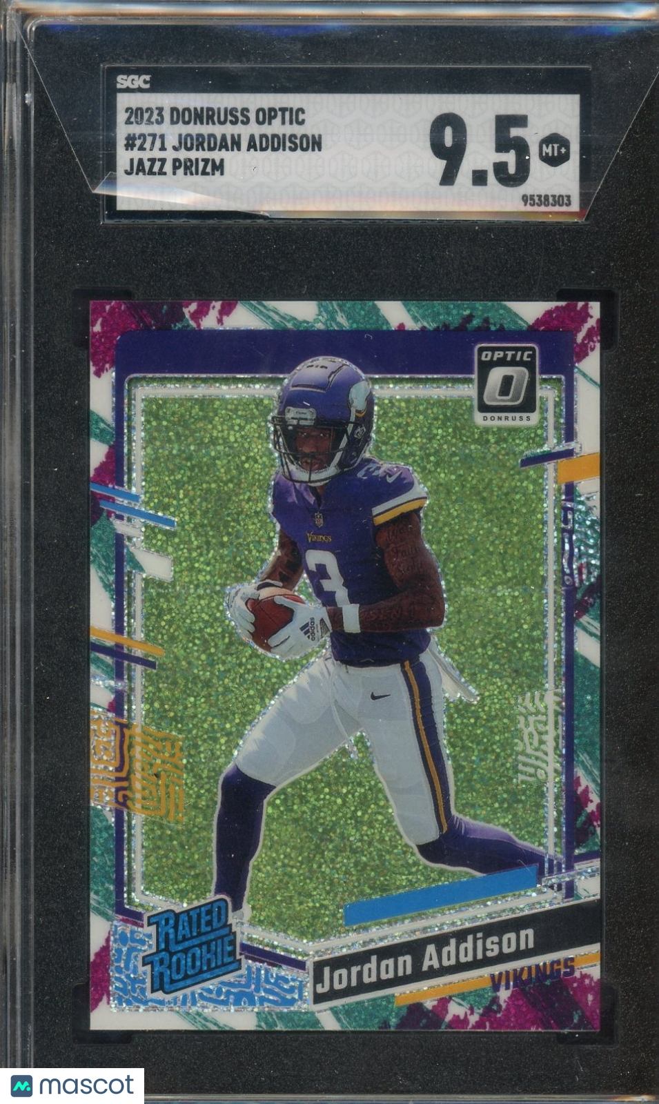 2023 Donruss Optic #271 Jordan Addison Jazz SGC 9.5