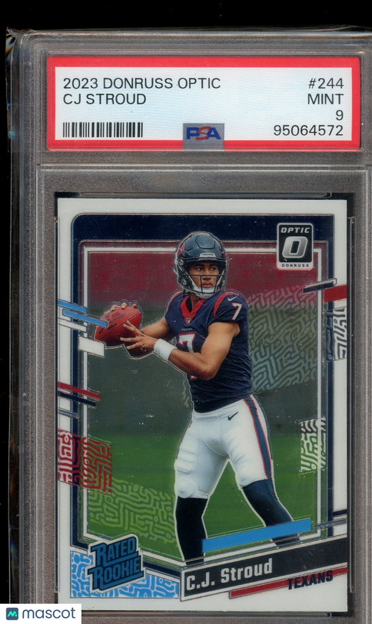 2023 Donruss Optic #244 C.J. Stroud PSA 9