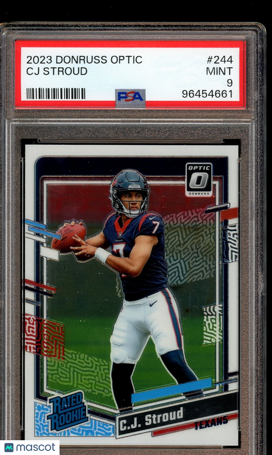 2023 Donruss Optic #244 C.J. Stroud PSA 9