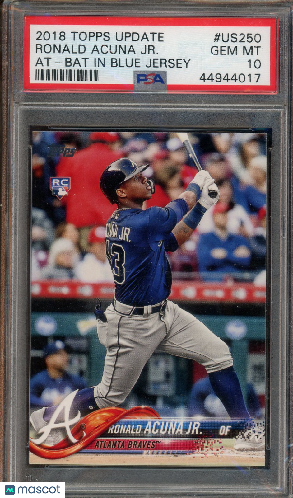 2018 Topps Update Ronald Acuna JR. #US250 PSA 10